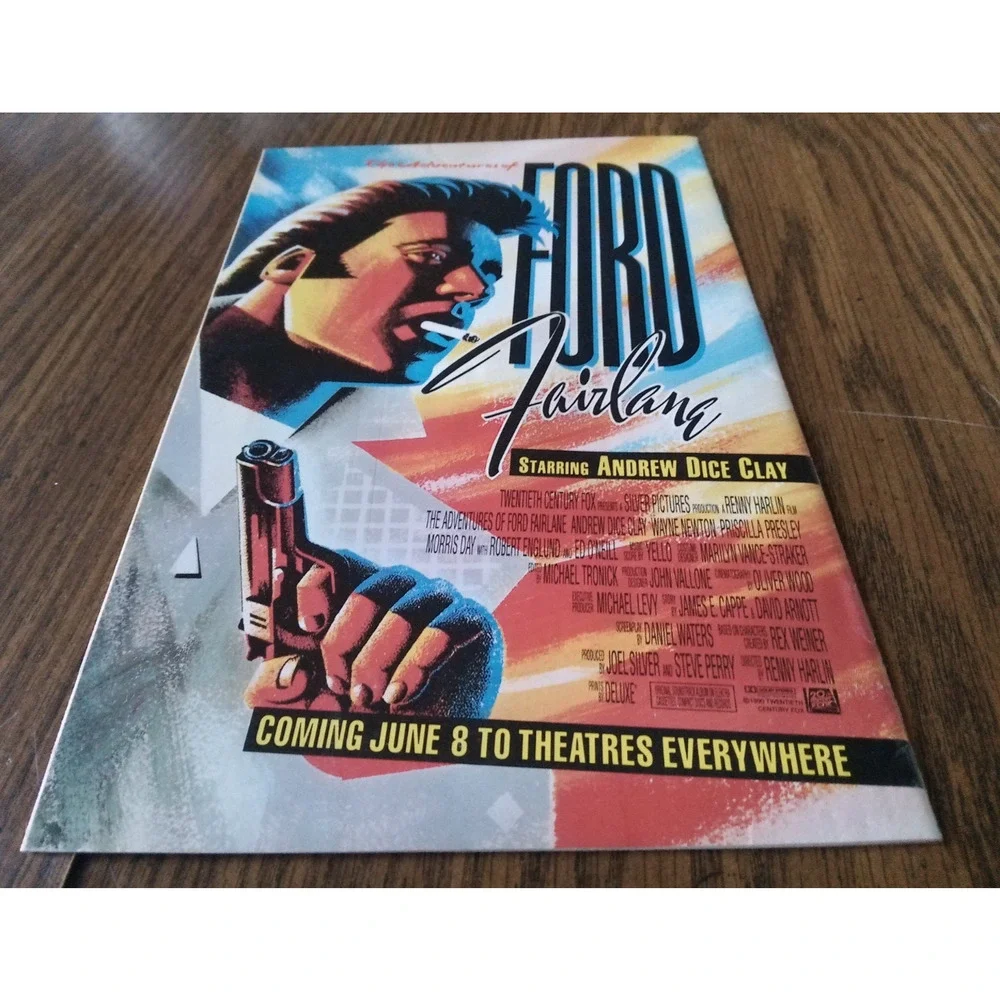 The Adventures Of Ford Fairlane #1 May 1990 DC Comics
